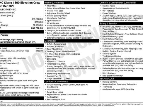 New 2026 GMC Sierra 1500 Elevation AWD/4WD image 4