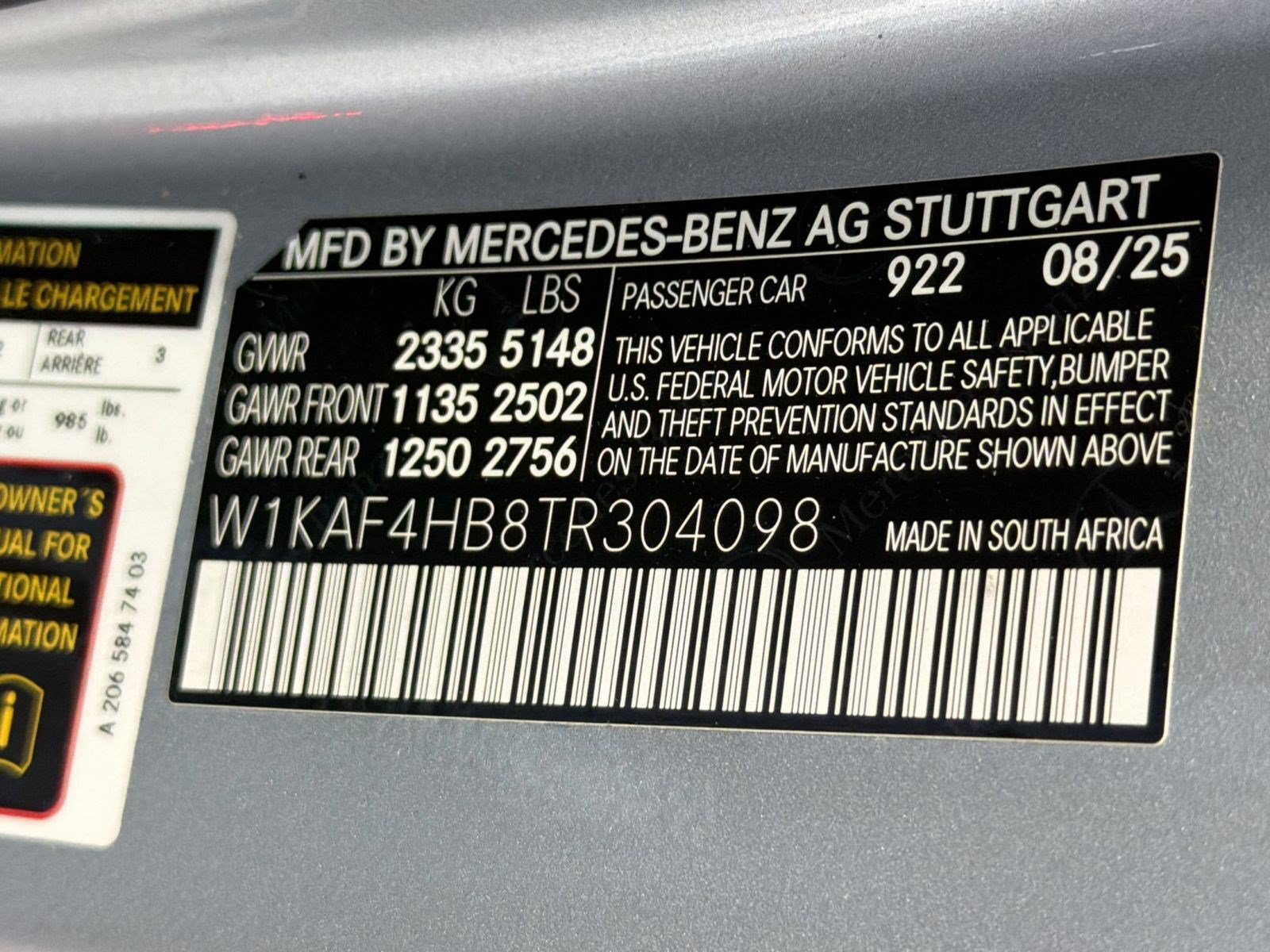 Certified 2026 Mercedes-Benz C 300 4MATIC Sedan image 27