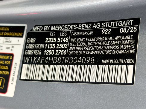 Certified 2026 Mercedes-Benz C 300 4MATIC Sedan image 27