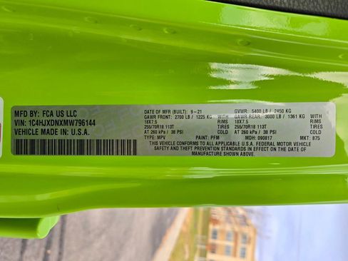 Used 2021 Jeep Wrangler Unlimited Sport image 34