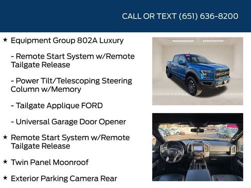 Used 2019 Ford F150 Raptor w/ Equipment Group 802A Luxury image 25