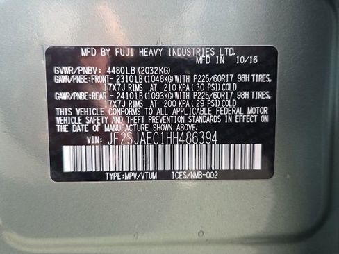 Used 2017 Subaru Forester 2.5i Premium w/ Protection Package #1 image 28