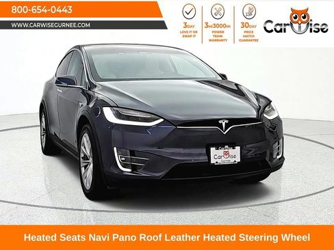 Used 2018 Tesla Model X 75D AWD/4WD image 1