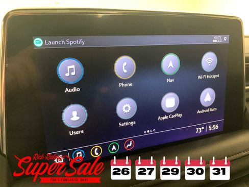 Used 2021 Chevrolet Tahoe Z71 w/ Rear Media and Nav Package image 33