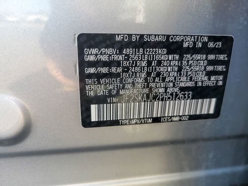 Certified 2023 Subaru Forester Sport image 25