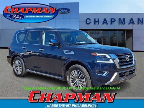 Used 2024 Nissan Armada SL w/ Captain's Chairs Package image 1