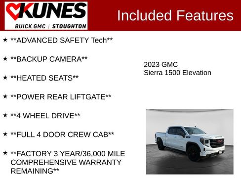 Used 2023 GMC Sierra 1500 Elevation AWD/4WD image 2