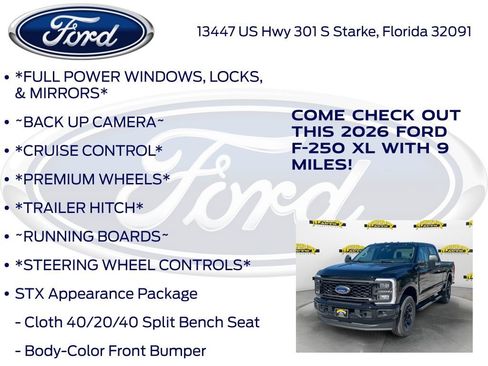 New 2026 Ford F250 XL w/ STX Appearance Package image 10