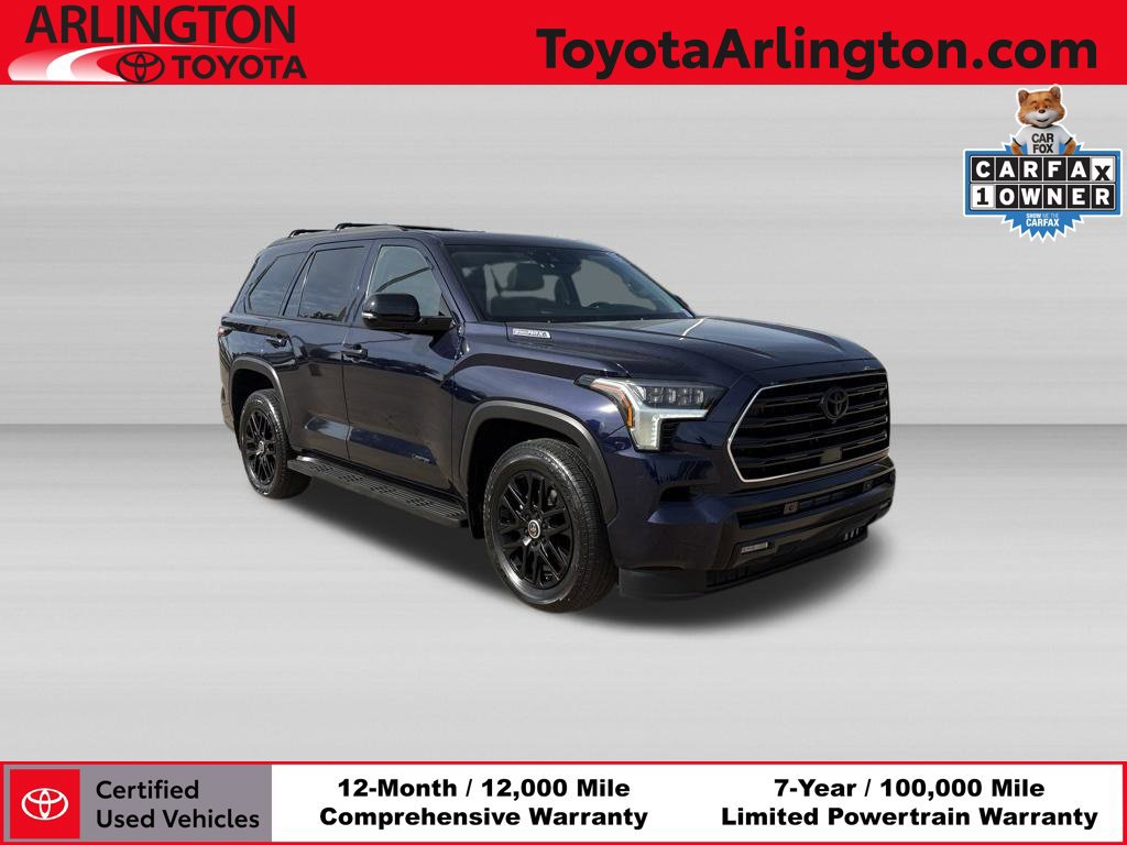 Used 2024 Toyota Sequoia Limited w/ Nightshade Package AWD/4WD 360° Tour