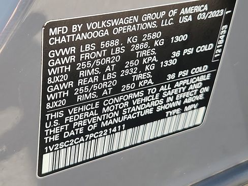 Used 2023 Volkswagen Atlas Cross Sport SEL R-Line AWD/4WD image 27