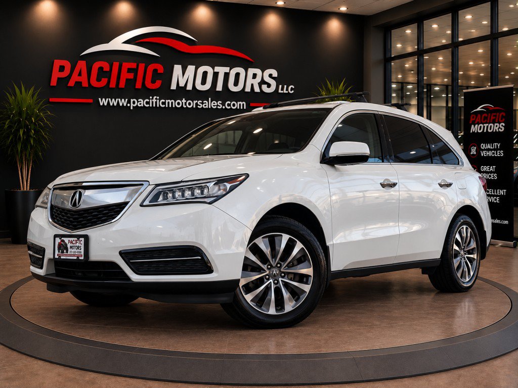 Used 2015 Acura MDX w/ Technology Package AWD/4WD image 3