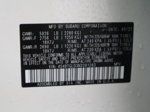 Used 2022 Subaru Outback Onyx Edition XT image 38