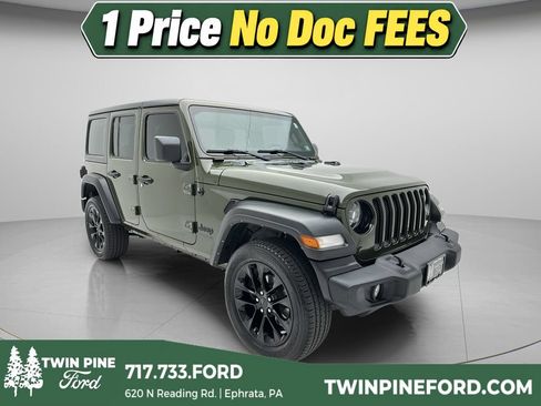 Used 2021 Jeep Wrangler Unlimited Sport AWD/4WD image 1