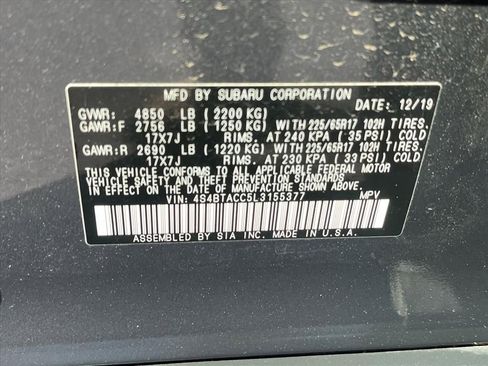 Used 2020 Subaru Outback Premium image 35