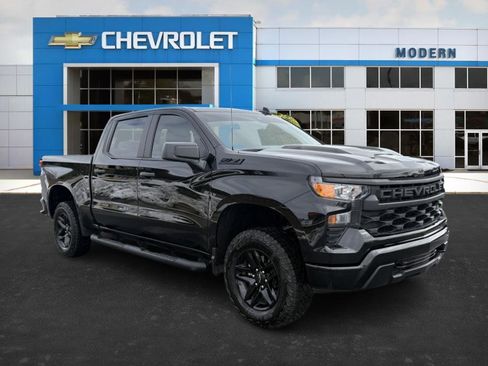 Certified 2025 Chevrolet Silverado 1500 Custom Trail Boss w/ Midnight Edition image 6