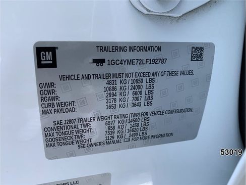 Used 2020 Chevrolet Silverado 2500 Custom w/ Custom Convenience Package AWD/4WD image 16