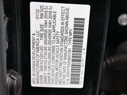 Used 2022 Honda Passport EX-L image 17
