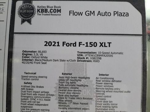 Used 2021 Ford F150 XLT image 39