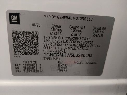 Used 2020 Chevrolet Traverse LT FWD image 33