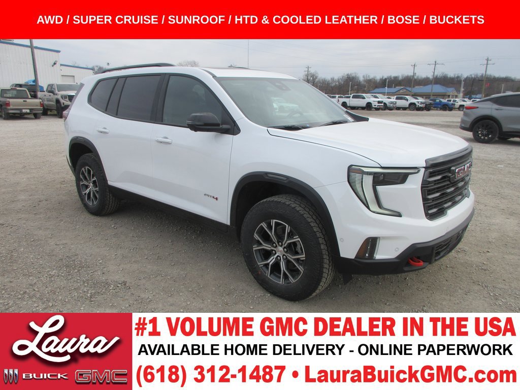 New 2026 GMC Acadia AT4 w/ Super Cruise Package AWD/4WD image 1