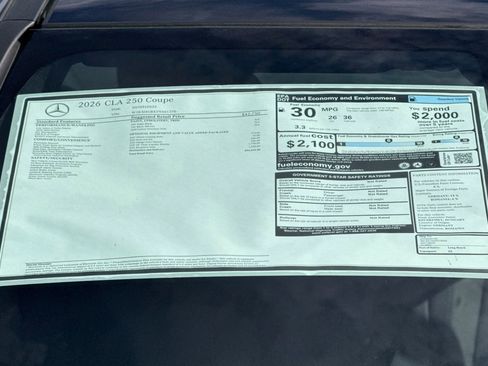 New 2026 Mercedes-Benz CLA 250 image 28