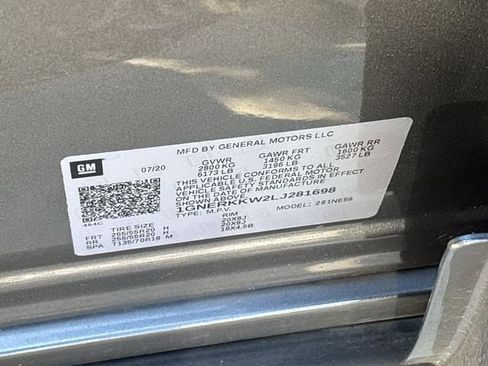 Used 2020 Chevrolet Traverse Premier w/ LPO, Floor Liner Package image 29