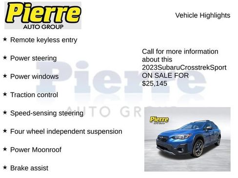 Used 2023 Subaru Crosstrek 2.5i Sport AWD/4WD image 13