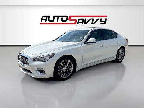 Used 2024 INFINITI Q50 Luxe w/ Cargo Package RWD image 3
