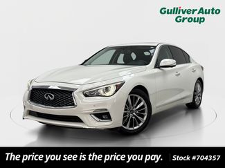 Used 2021 INFINITI Q50 Luxe RWD video 1