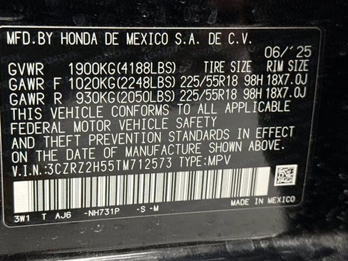 Used 2026 Honda HR-V Sport image 11