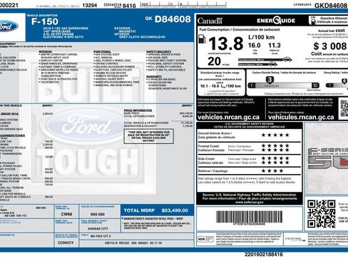 Used 2016 Ford F150 XLT w/ Equipment Group 301A Mid AWD/4WD image 32