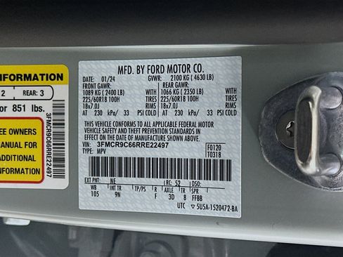 Used 2024 Ford Bronco Sport Outer Banks w/ Tech Package image 12