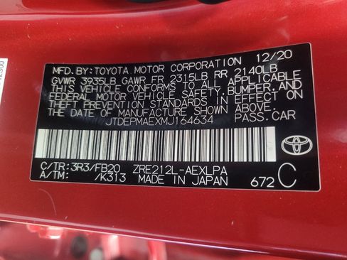 Used 2021 Toyota Corolla LE FWD image 33