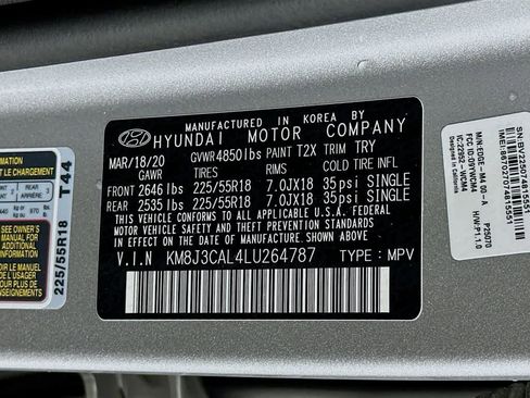 Used 2020 Hyundai Tucson Limited w/ Cargo Package image 23