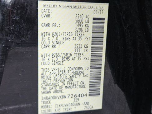 Used 2013 Nissan Frontier PRO-4X w/ Pro-4x Luxury Pkg image 39