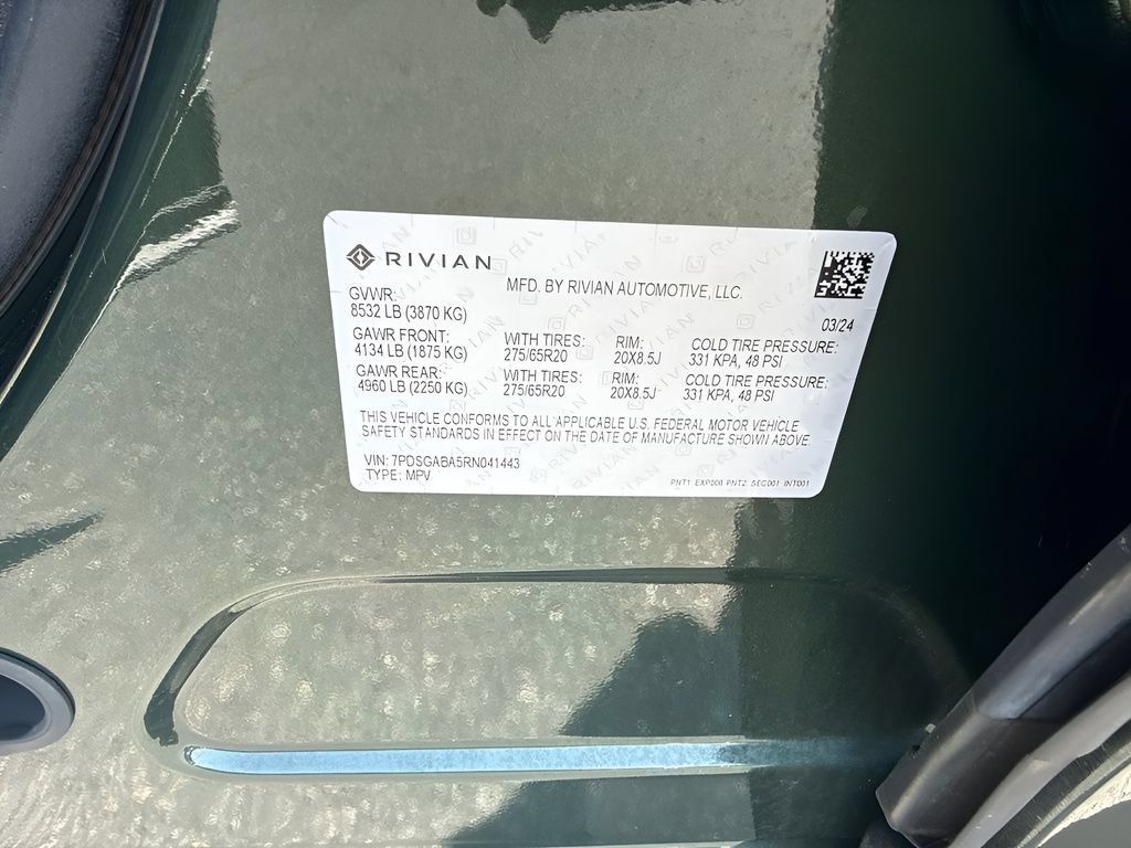 Used 2024 Rivian R1S Adventure Quad AWD/4WD image 32