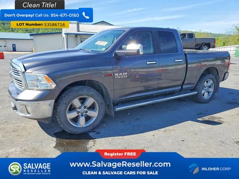 Used 2016 RAM 1500 Big Horn AWD/4WD image 1