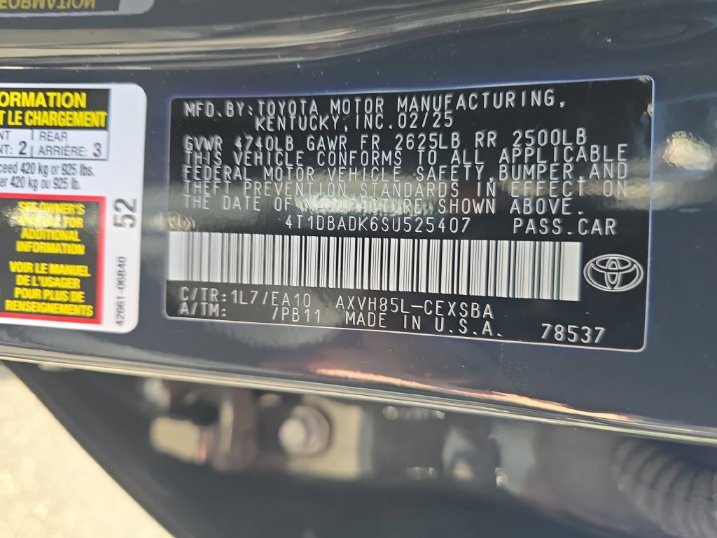 Certified 2025 Toyota Camry SE AWD/4WD image 39