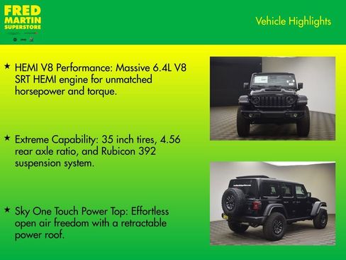 New 2026 Jeep Wrangler Unlimited Rubicon 392 image 15