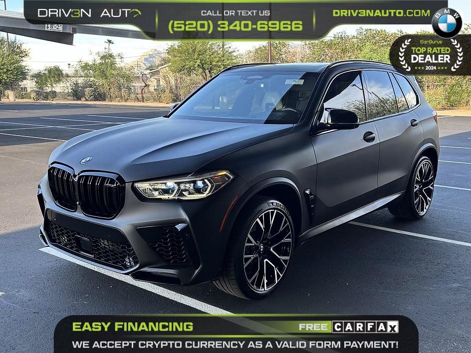 Used 2020 BMW X5 M Competition w/ Executive Package AWD/4WD image 3