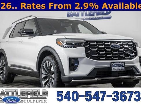 New 2026 Ford Explorer Platinum w/ LUX Leather Package image 1