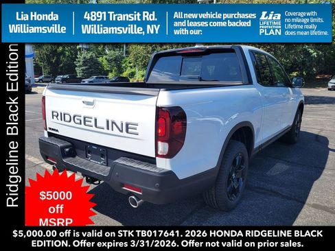 New 2026 Honda Ridgeline Black Edition image 3