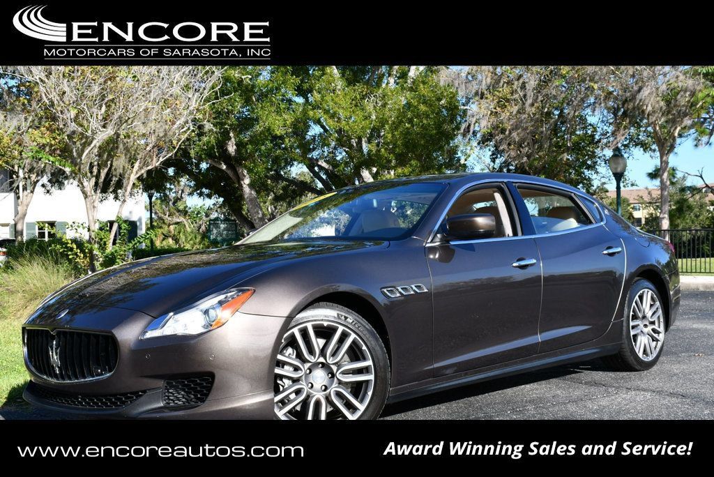 Used 2015 Maserati Quattroporte S Q4 AWD/4WD image 1