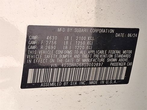 Used 2025 Subaru Legacy Premium w/ Popular Package #1A image 29