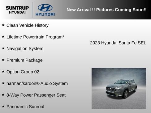 Used 2023 Hyundai Santa Fe SEL w/ Premium Package AWD/4WD image 5