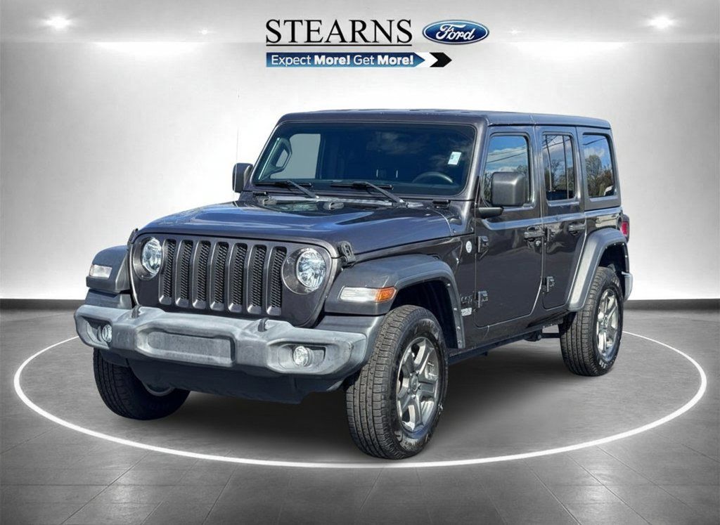 Used 2021 Jeep Wrangler Unlimited Sport AWD/4WD image 2