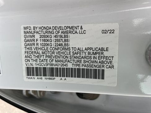 Used 2022 Honda Accord EX-L image 26