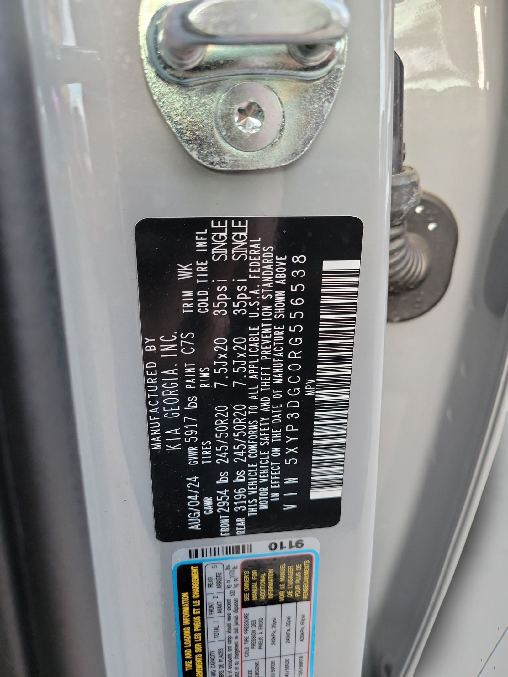 Certified 2024 Kia Telluride EX X-Line AWD/4WD image 32