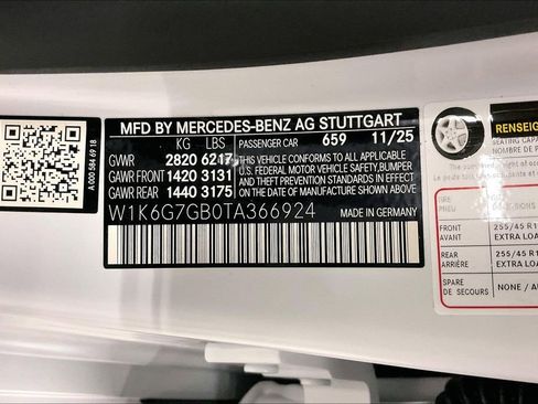 New 2026 Mercedes-Benz S 580 4MATIC Sedan image 12
