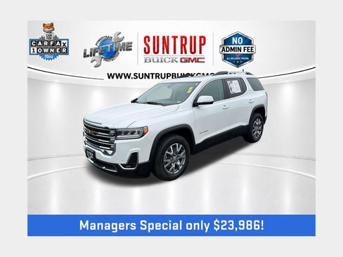 Used 2022 GMC Acadia SLT w/ Preferred Package FWD image 1